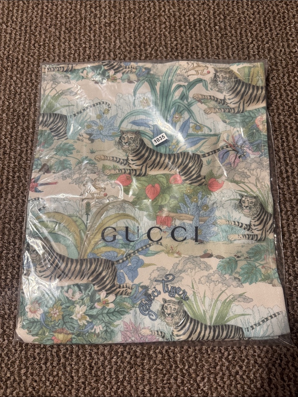 Gucci Tiger Tote Bag